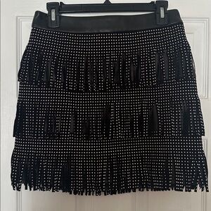 Sincerely Jules Black Leather Skirt